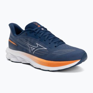 Încălțăminte de alergare pentru bărbați Mizuno Wave Skyrise 7 estate blue/white/coral rose