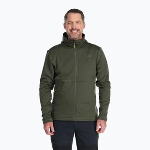 Hanorac bărbătesc Rab Superflux Hoody army QFE-89