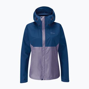 Jachetă de ploaie pentru femei Rab Downpour Eco patriot blue/purple sage