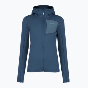 Hanorac pentru femei Rab Superflux Hoody tempest blue