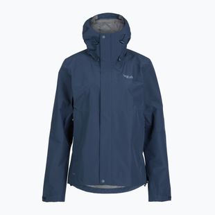 Geacă de ploaie pentru femei Rab Downpour tempest blue