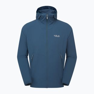 Geacă softshell pentru bărbați Rab Borealis Hoody tempest blue