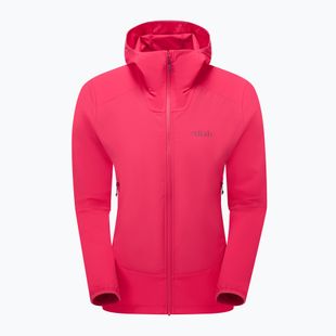 Geacă softshell pentru femei  Rab Borealis Hoody watermelon