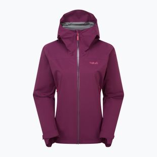 Geacă de ploaie pentru femei Rab Downpour Light mulberry