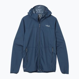 Geacă de vânt pentru bărbați  Rab Windgather Hoody tempest blue