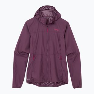 Geacă de vânt pentru femei Rab Windgather Hoody mulberry