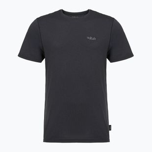 Tricou pentru bărbați Rab Ridge Tee ebony