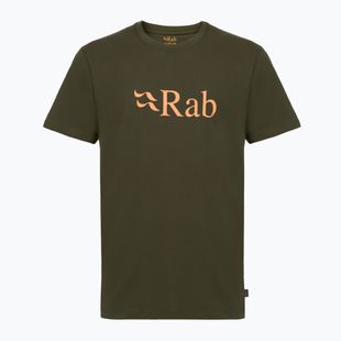 Tricou pentru bărbați Rab Stance Logo army