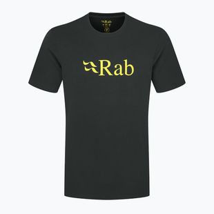 Tricou pentru bărbați Rab Stance Logo beluga/polien