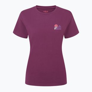 Tricou pentru femei Rab Tuku Vista Tee mulberry
