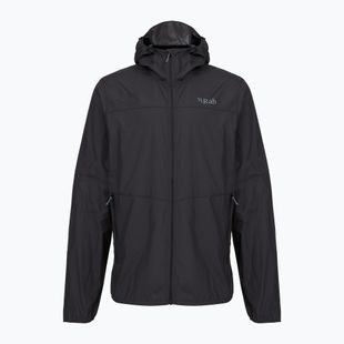 Geacă de vânt pentru bărbați Rab Windgather Hoody black