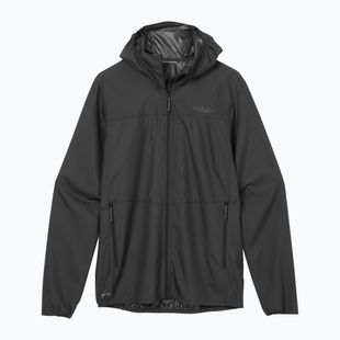 Geacă de vânt pentru bărbați Rab Windgather Hoody black