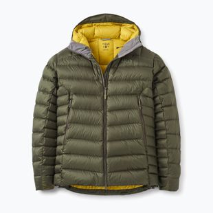Geacă cu puf pentru bărbați Rab Electron Pro Hoody army