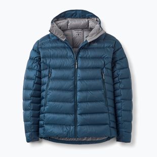 Geacă cu puf pentru bărbați Rab Electron Pro Hoody tempest blue