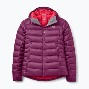 Geacă cu puf pentru femei Rab Electron Pro Hoody mulberry