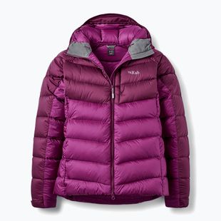Geacă cu puf pentru femei Rab Glaceon Pro mulberry/plum