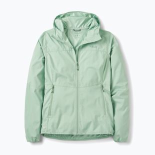 Geacă de damă împotriva vântului Rab Windgather Hoody fig green