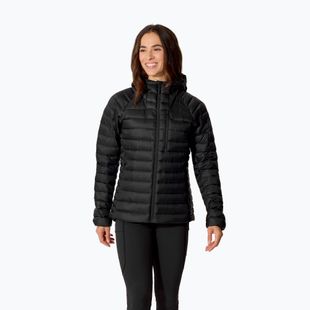 Geacă cu puf pentru femei Rab Microlight Alpine Hoody black
