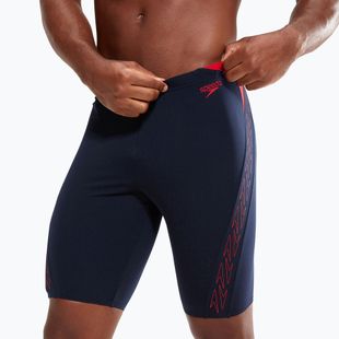Costume de baie pentru bărbați Speedo Hyper Boom Splice Jammer albastru marin 8-00303815148
