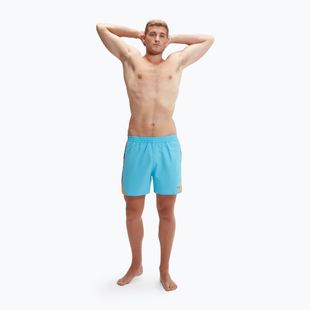 Pantaloni scurți de baie pentru bărbați Speedo Hyperboom Splice 16" picton blue/true cobalt/mandarin peel