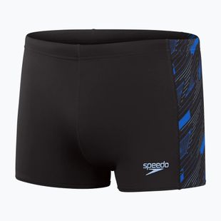 Boxeri de baie Speedo Hyperboom black/curious blue/true cobalt