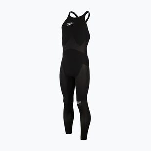 Costum de baie întreg pentru bărbați Speedo Elite 2.0 Openwater Closedback Bodyskin black