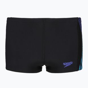 Boxeri de înot pentru copii Speedo Plastisol Placement Aquashort cobalt pop