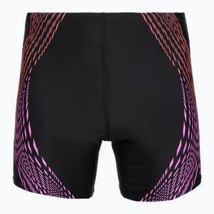 Jammere de înot pentru bărbați Speedo Duo Logo Print Mid Jammer black/coral sands/neon violet