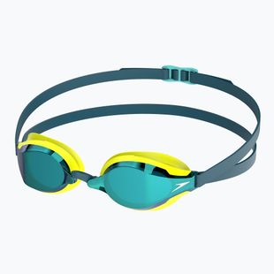 Ochelari de înot Speedo Fastskin Speedsocket 2 Mirror hyper yellow/cobalt/emerald