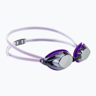 Ochelari de înot pentru femei Speedo Vanquisher 3.0 Mirrored purple haze/iris/silver mirror