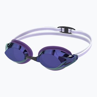 Ochelari de înot pentru femei Speedo Vanquisher 3.0 Mirrored purple haze/iris/silver mirror