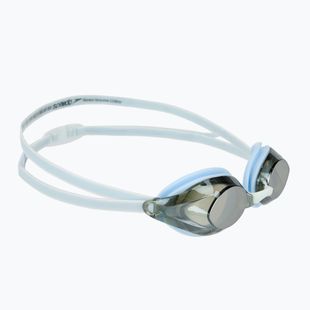 Ochelari de înot pentru femei Speedo Vanquisher 3.0 Mirrored hawaiian sky/grey/silver mirror