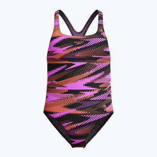 Costum de baie dintr-o piesă pentru copii Speedo HyperBoom Allover Medalist coral sands