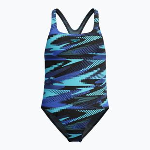 Costum de baie dintr-o piesă pentru copiiSpeedo HyperBoom Allover Medalist cobalt pop