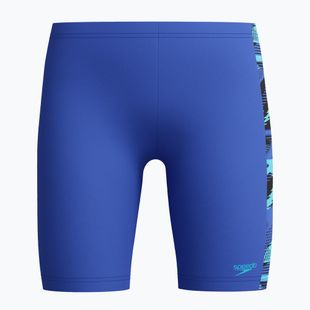 Boxeri de înot pentru copii Speedo HyperBoom Panel Jammer cobalt pop