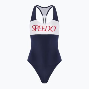 Costum de înot dintr-o piesă pentru femei Speedo Colourblock Racerback peacoat