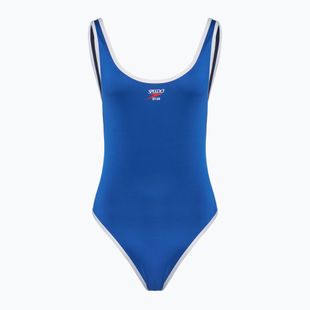 Costum de înot dintr-o piesă pentru femei Speedo Solid Bound Scoop turkish sea