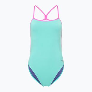 Costum de baie dintr-o piesă pentru femei Speedo Solid Vback arctic glass