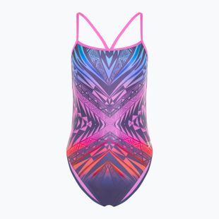 Costum de baie dintr-o piesă pentru femei Speedo Placement Digital Vback balance blend/hapuna blue