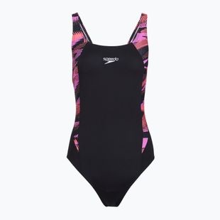 Costum de baie întreg pentru femei Speedo HyperBoom Splice Muscleback neon violet