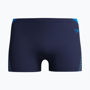 Boxeri de înot pentru bărbați Speedo Hyper Boom Splice true peacoat/lagoon blue