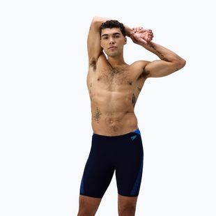 Jamere de înot pentru bărbați Speedo Hyper Boom Splice peacoat/lagoon blue