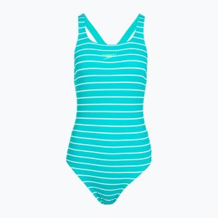 Costum de baie întreg pentru femei Speedo Eco Endurance+ Printed Medalist turquoise gem