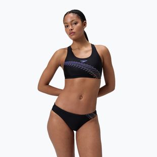 Costum de baie din două piese pentru femei Speedo Placement 2pc set bright peach