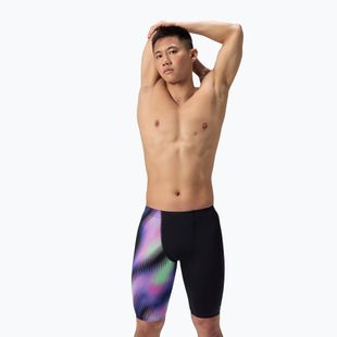 Pantaloni scurți de înot pentru bărbați Speedo ML One-Leg Printed blurry glass/black