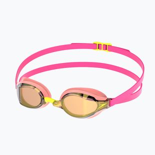 Ochelari de înot Speedo Fastskin Speedsocket 2 Mirror neon melon/vermilion/gold mirror