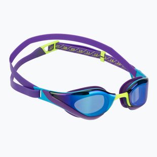 Ochelari de înot Speedo Fastskin Pure Focus Mirror mayan blue/cobalt/tropical horizon