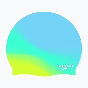 Cască de înot pentru copii Speedo Multi Colour Silicone Junior angelic blue/fish tank/bitter melon