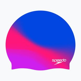 Cască de înot pentru copii Speedo Multi Colour Silicone Junior deep sapphire/margarita pink/neon jelly