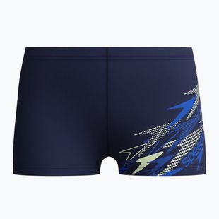 Boxeri de baie pentru băieți Speedo Medley Logo Aquashort peacoat/deep sapphire